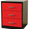 Fort Knox Pedestal Options - 3 Drawer Pedestal